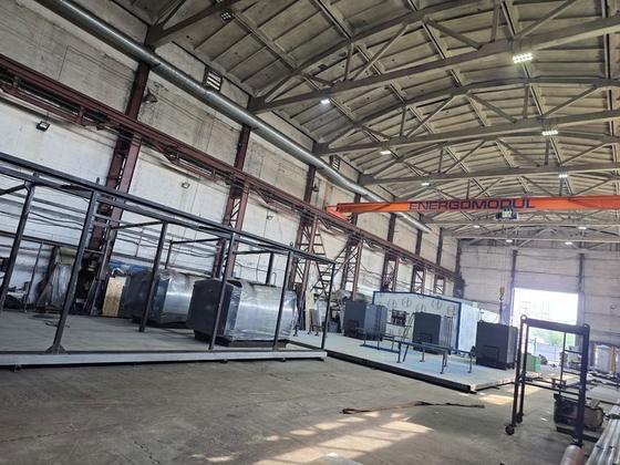 Линия сборки котельных, цех 1500 м²